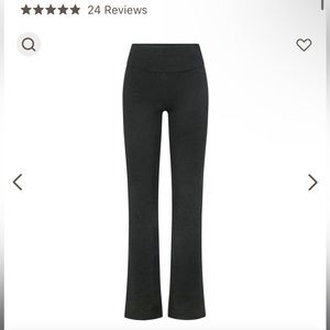 SKIMS OUTDOOR FOLDOVER BOOTCUT LEGGING | WASHED ONYX - WASHED ONYX / S x 1